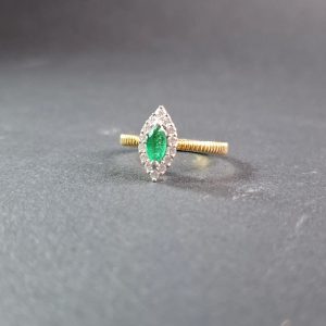 انگشتر زمرد کد 26320