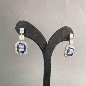 گوشواره یاقوت کبود کد 26852