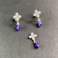 نیم ست طرح گل ریز کد26942