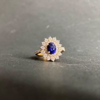 انگشتر یاقوت کبود کد 26209