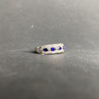 انگشتر یاقوت کبود کد 25785