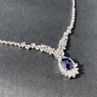 گردنبند یاقوت کبود کد 27418