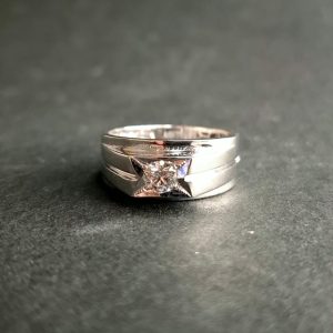 انگشتر پلاتین کد 27497