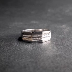 انگشتر پلاتین کد ۲۵۰۶۳